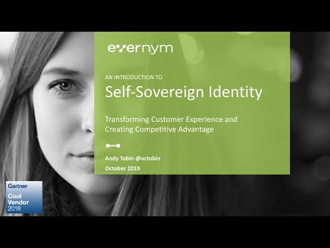 An Introduction to Self-Sovereign Identity