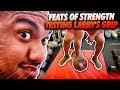 FEATS OF STRENGTH! TESTING LARRY'S GRIP STRENGTH!