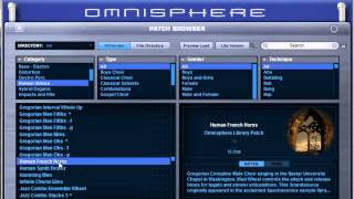 Video thumbnail for Spectrasonics Omnisphere traditional acoustic sounds - SoundsAndGear by SoundsAndGear