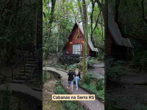 CABANAS NA SERRA NA CHARMOSA CIDADE DE SÃO FRANCISCO DE PAULA RS! Imersa na MATA ATLÂNTICA 😍