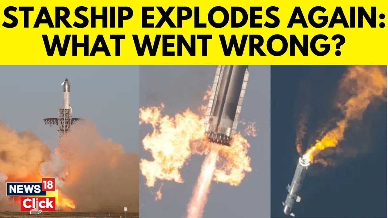 Musk's Starship Explosion Causes Flight Delays, Airport Stops & Falling Debris: What Happened? |N18G