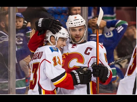 Johnny Gaudreau's First NHL Goal - April 13th 2014 (HD)