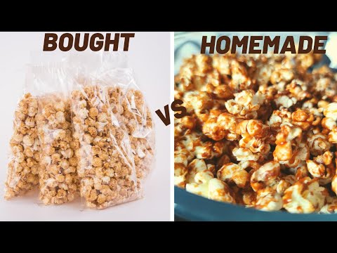 Best ever Homemade Caramel Popcorn| 5 minute Caramel Popcorn