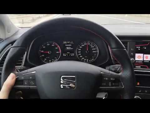Seat Leon 1.4 TSI FR - consumption on 130 km/h