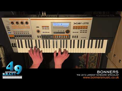 Casio XW-P1 Performance Synthesizer - 420 PCM Tones Part 1/3