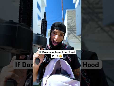 If Dora was from the Hood Pt. 3‼️🤣 #comedyshorts #sketchcomedy #snl
