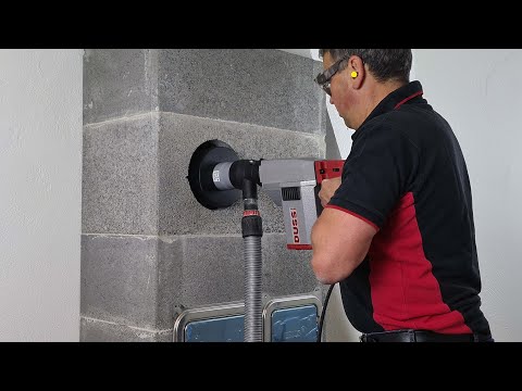 Kernbohren in Edelkeramikrohre mit Diamantbohrkrone LDK - kein Verhaken, keine Rissbildung.