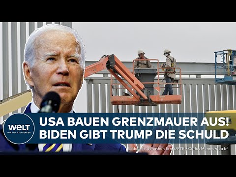 USA: Schweres Erbe von Trump! Joe Biden verteidigt Bau einer Mauer an Grenze zu Mexiko