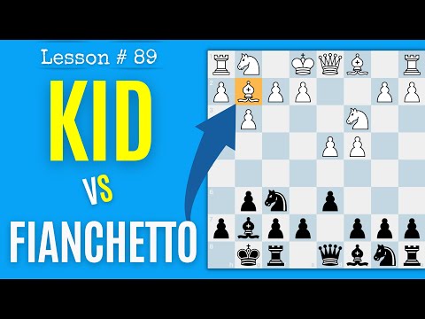 Chess Lesson # 89: King’s Indian Defense vs Fianchetto Variation