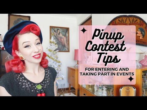 Pinup Contest Tips - for entering and taking part in events - with Miss Lady Lace!