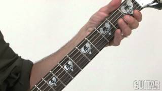Video thumbnail for Epiphone Robb Flynn Love/Death Baritone Flying V by Guitar World