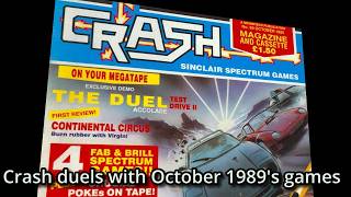 Crash Issue 69 - Top 10 ZX Spectrum games from October 1989