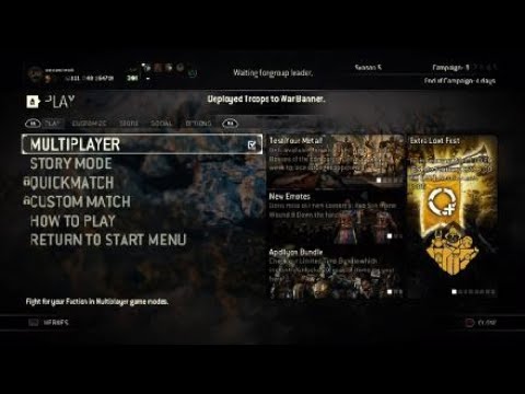 For Honor Apollyon's Legacy Peacekeeper Test Your Metal II and Highlander Dominion