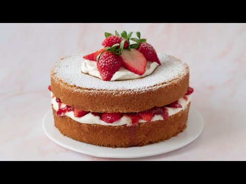 TARTA VICTORIA ¡¡Digna de una Reina!! 👸 Victoria Sponge Cake