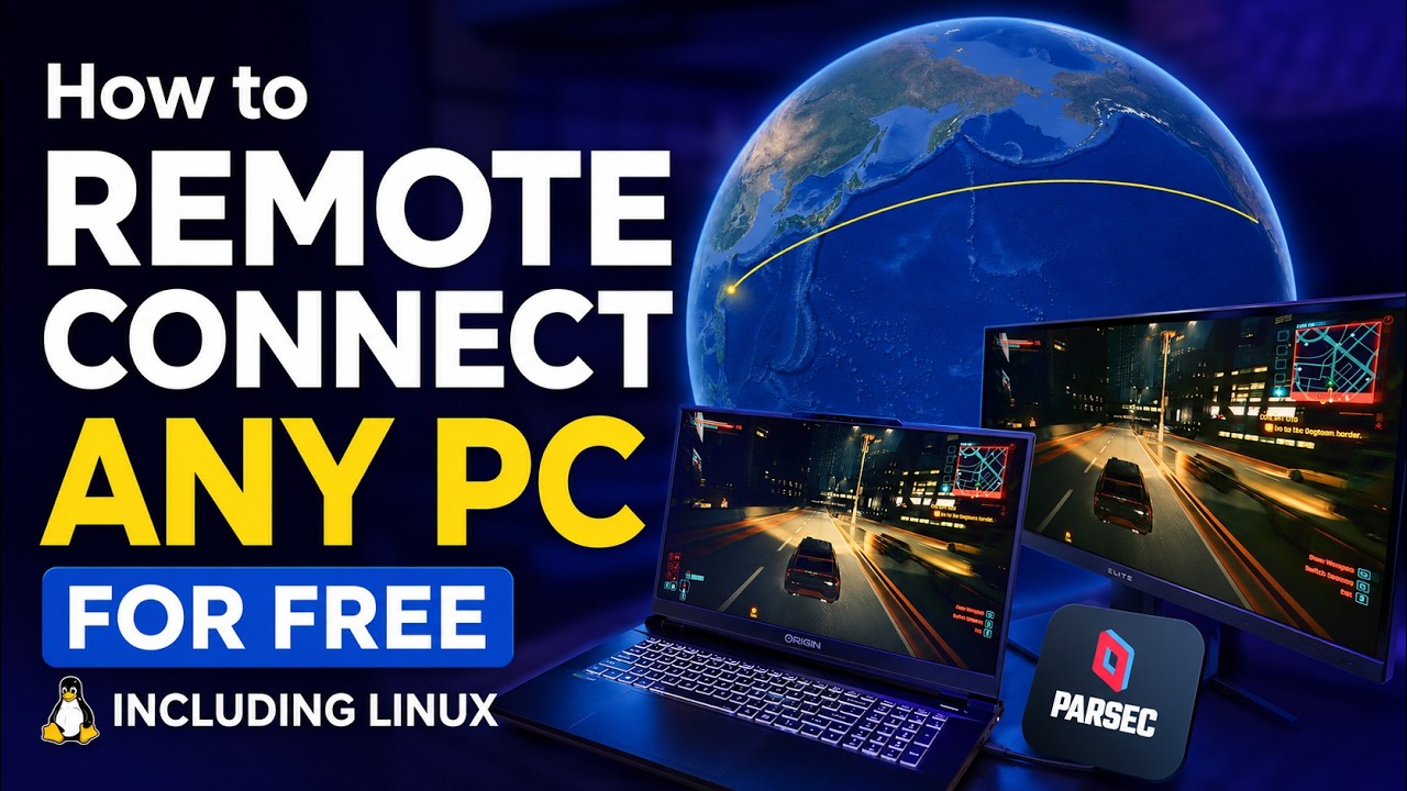 How To Access Any PC Anywhere In The World For FREE (Linux too!)