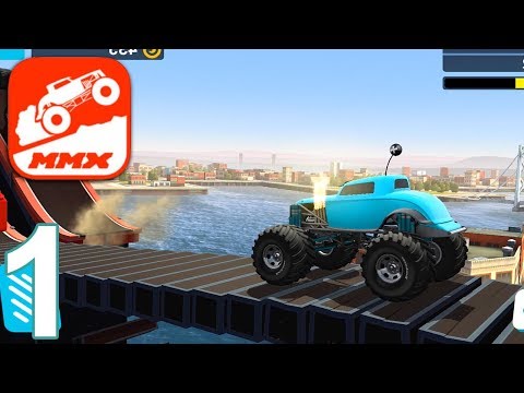MMX HILL DASH Gameplay Walkthrough Part 1 - City Stages 1 2 3 (iOS Android)