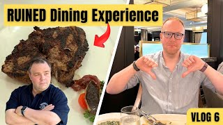 RUINED dinner at SEA:Insulted at the CROWN GRILL on Sky Princess