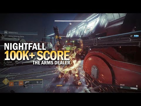 100,000+ Score Nightfall - The Arms Dealer [Destiny 2 Forsaken]