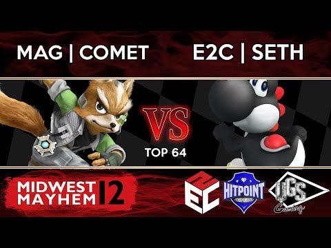 Midwest Mayhem 12 Top 64 - MAG | Comet (Fox) Vs. E2C | Seth (Yoshi)