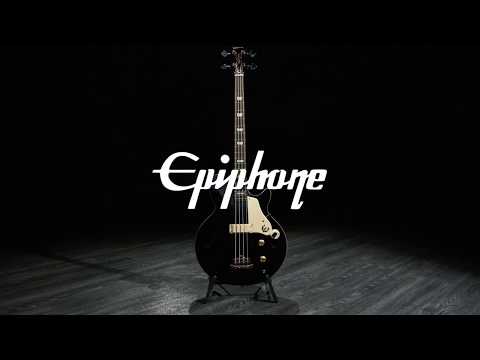 Epiphone Jack Casady Bass, Ebony | Gear4music demo