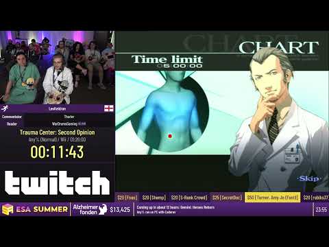 Trauma Center: Second Opinion [Any% (Normal)] by LeoKeidran - #ESASummer23