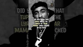 Tupac Wrote &quot;Dear Mama&quot; in Jail 🕊️ #15 #shorts