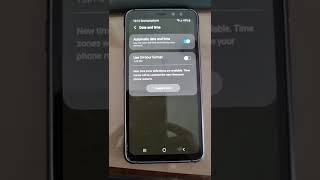 New Time Zone Update available on my Samsung Galaxy S8