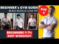 The BEST LEGS Workout For Beginners in GYM | Complete Gym Guide HINDI. Day 3