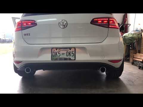 2017 VW GTI with Magnaflow cat-back