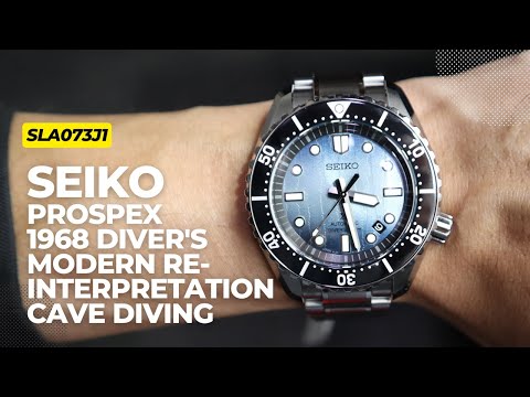 Seiko Prospex 1968 Diver's Modern Re-interpretation Cave Diving SLA073J1 SLA073