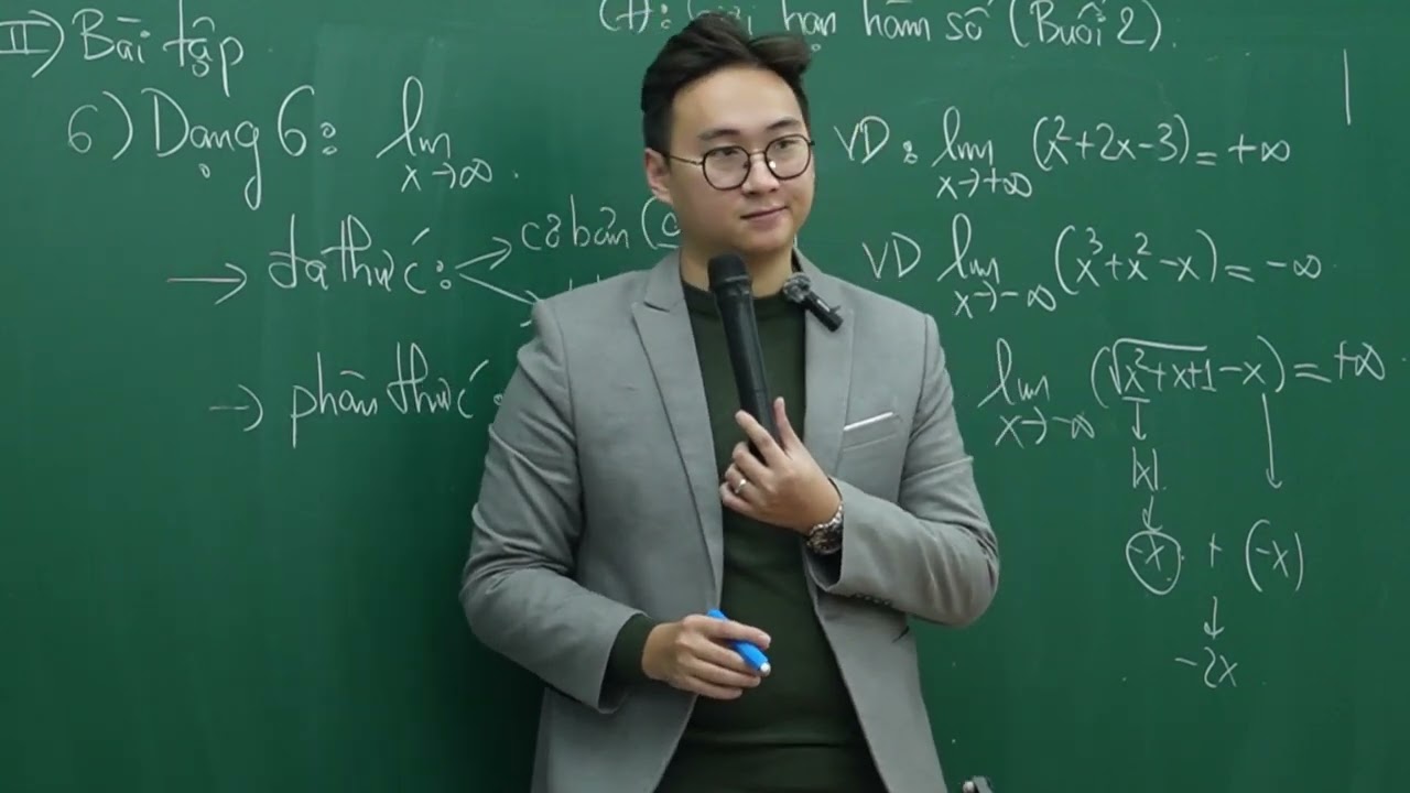 GIỚI HẠN HÀM SỐ BUỔI  || GIỚI HẠN TIẾN TỚI VÔ CÙNG