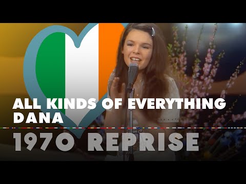 ALL KINDS OF EVERYTHING – DANA (Reprise, Ireland 1970 – Eurovision Song Contest HD)