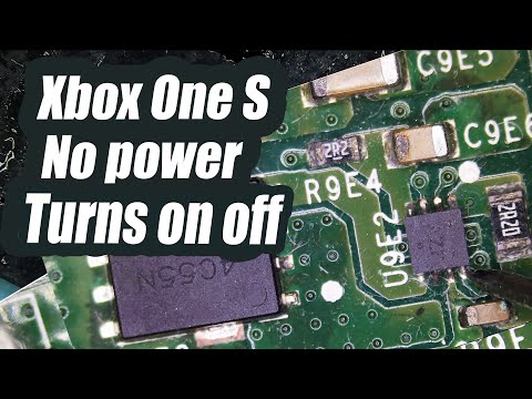Xbox One S No Power - Turns on and shuts off immediately - Components keep shorting out -