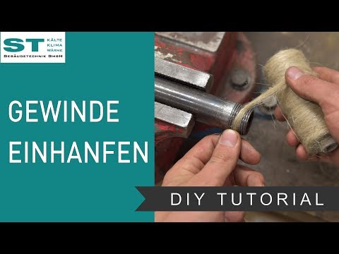 Gewinde einhanfen - Schnell und Einfach
