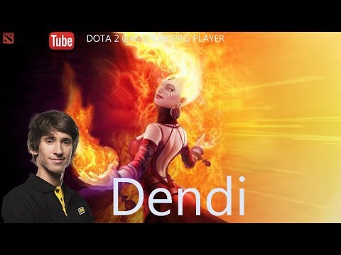 DOTA 2 GAMEPLAY PRO PLAYER  - LINA by Dendi