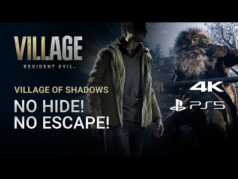 Resident Evil 8 : Village of Shadows (first lycan attack) KILL THEM ALL!!!