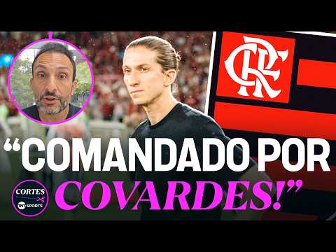 "DISCURSO RIDÍCULO!" VSR DETONA DEMISSÃO DE FILIPE LUIS DO FLAMENGO E MANDA RECADO PARA BOTO E BAP!
