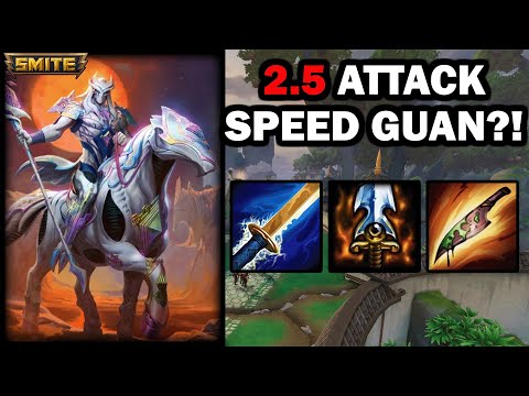 MAX ATTACK SPEED GUAN YU IS A MACHINE GUN - Season 10 Masters Ranked 1v1 Duel - SMITE