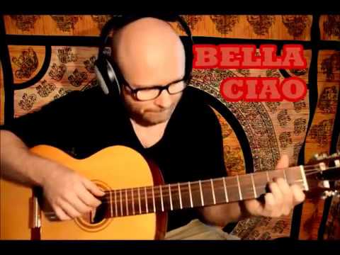BELLA CIAO   folk guitar solo