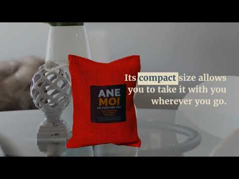 Anemoi activated charcoal air purifying bag - eliminates odo...