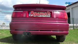 Video: Fox Edelstahl Sportauspuff-Komplettanlage ab Kat Audi 80/90 2.3l 98kW Video: Fox Edelstahl Sportauspuff-Komplettanlage ab Kat Audi 80/90 2.3l 98kW