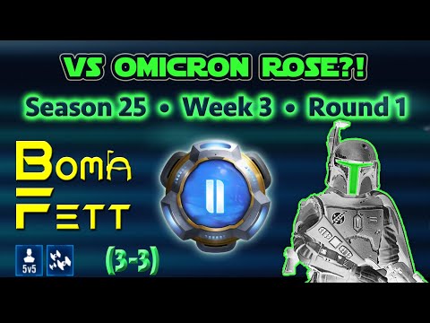 Boma Fett SWGOH GAC 25.3.1