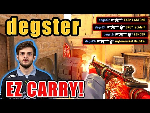 degster POV Highlights ~ FACEIT Mirage // 3 QUADROS & 4 TRIPLES ~ 46 KILLS