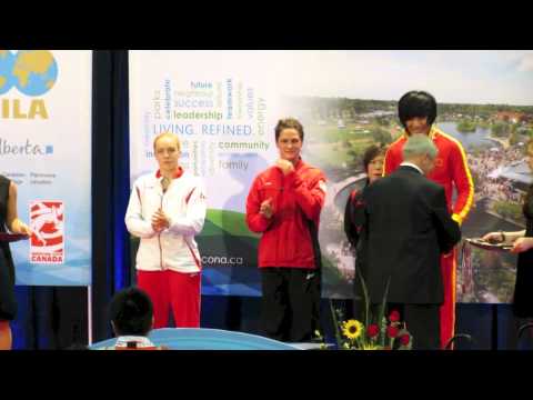 2012 Women's World Championships: 67 kg Medal Ceremony