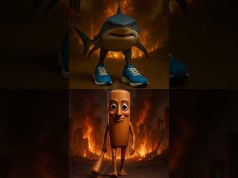 Tralalero Tralala vs Tung Tung Tung Tung Tung Tung Tung Tung Tung Sahur, Brr Brr Patapim