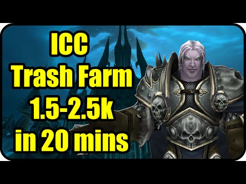 WoW Gold Farming Patch 6.2.4: ICC Trash Gold Making, Raw Gold, Frostweave & Dust - WoD Gold Guide