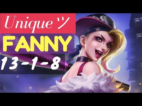 Uniqueツ(Yunique) playing Fanny | Mobile Legends Fanny Gameplay and Build by Uniqueツ(Yunique) Video