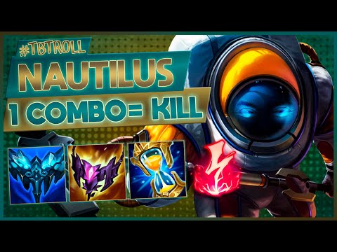 NAUTILUS MID E O TUTORIAL DE COMO DELETAR EM 1 COMBO | AKALI PASSOU MUITO MAL | TBTROLL