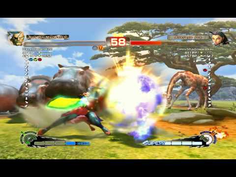 Ultra Street Fighter IV battle: Sagat vs Rose