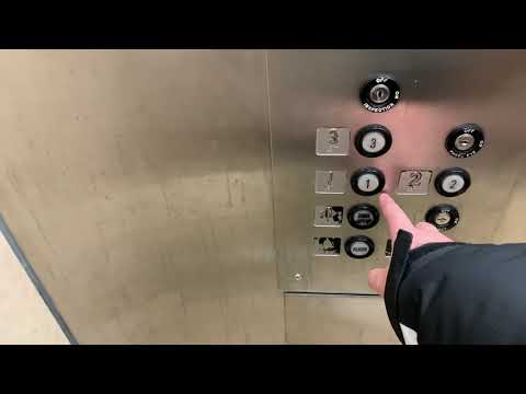 Sketchy & RARE 1982 Montgomery Hydraulic Elevator At The Best Western In Schaumburg, IL
